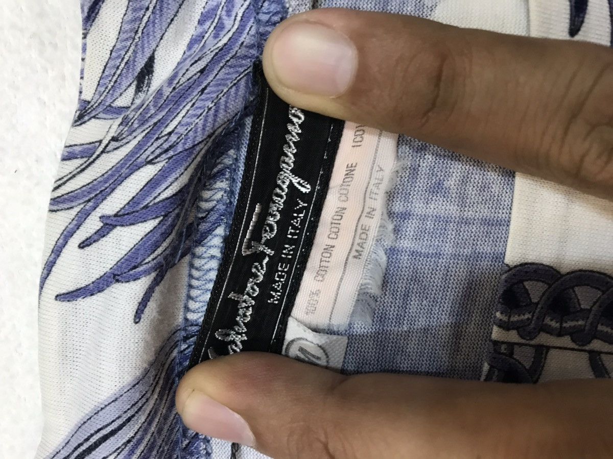 Salvatore Ferragamo × Vintage 💥💥SALVATORE FERRAGAMO VINTAGE FULL PRINT SHIRT SIZE M Size US M / EU 48-50 / 2 - 7 Thumbnail