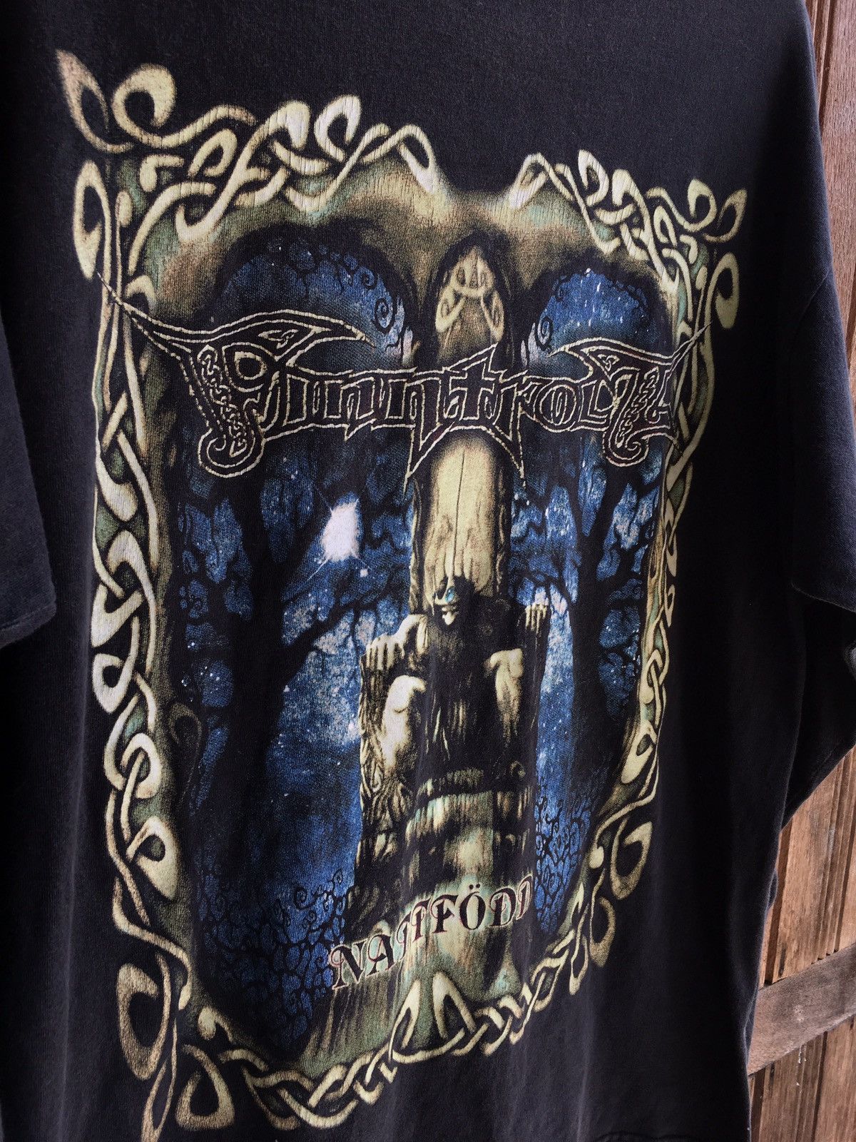 Band Tees Power of Rare vintage FINNTROLL finland band black metal Size US L / EU 52-54 / 3 - 2 Thumbnail