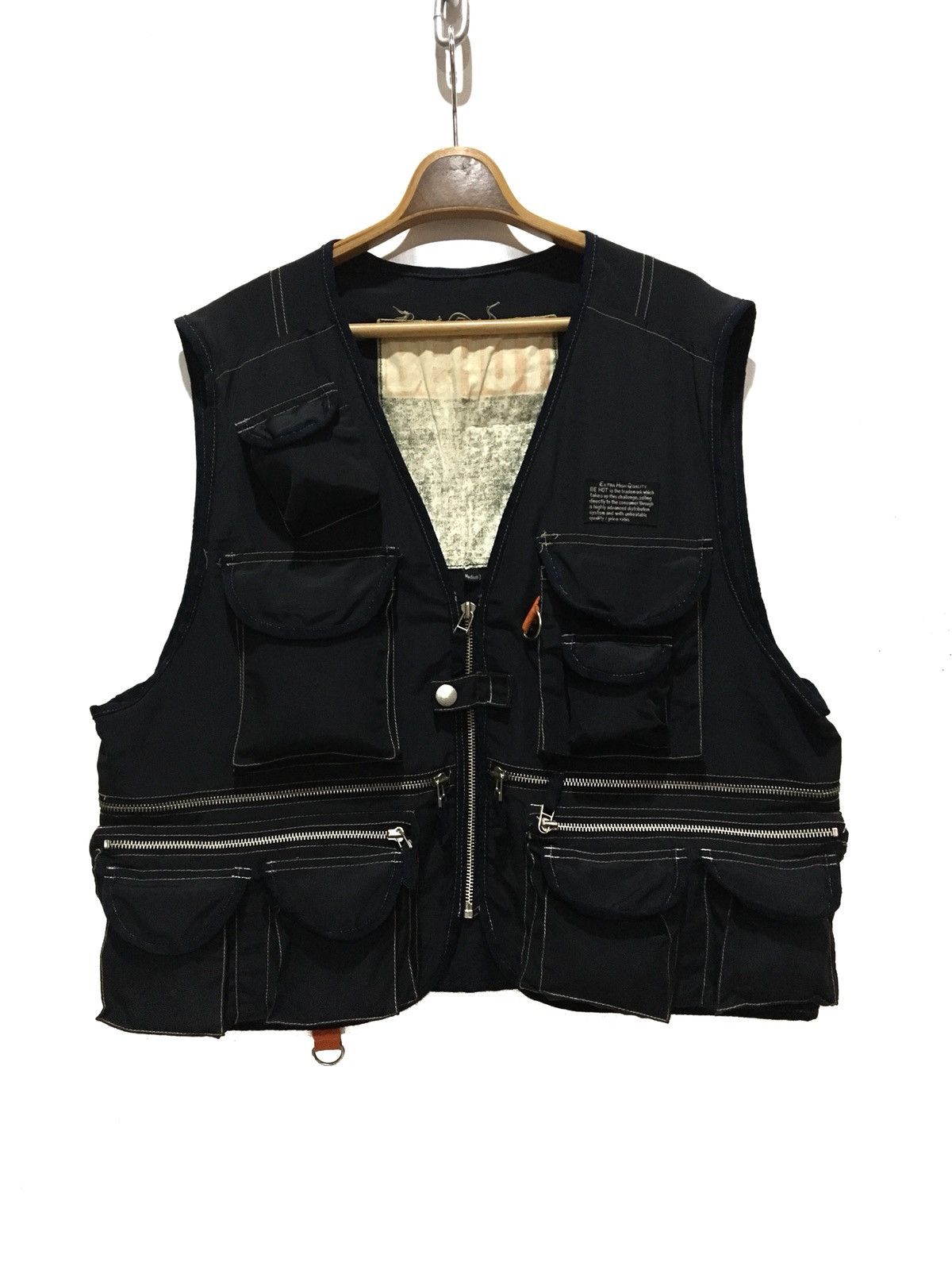 Japanese Brand Tactical Multi Pocket/Zippers Cargo Vest Size US M / EU 48-50 / 2 - 7 Thumbnail