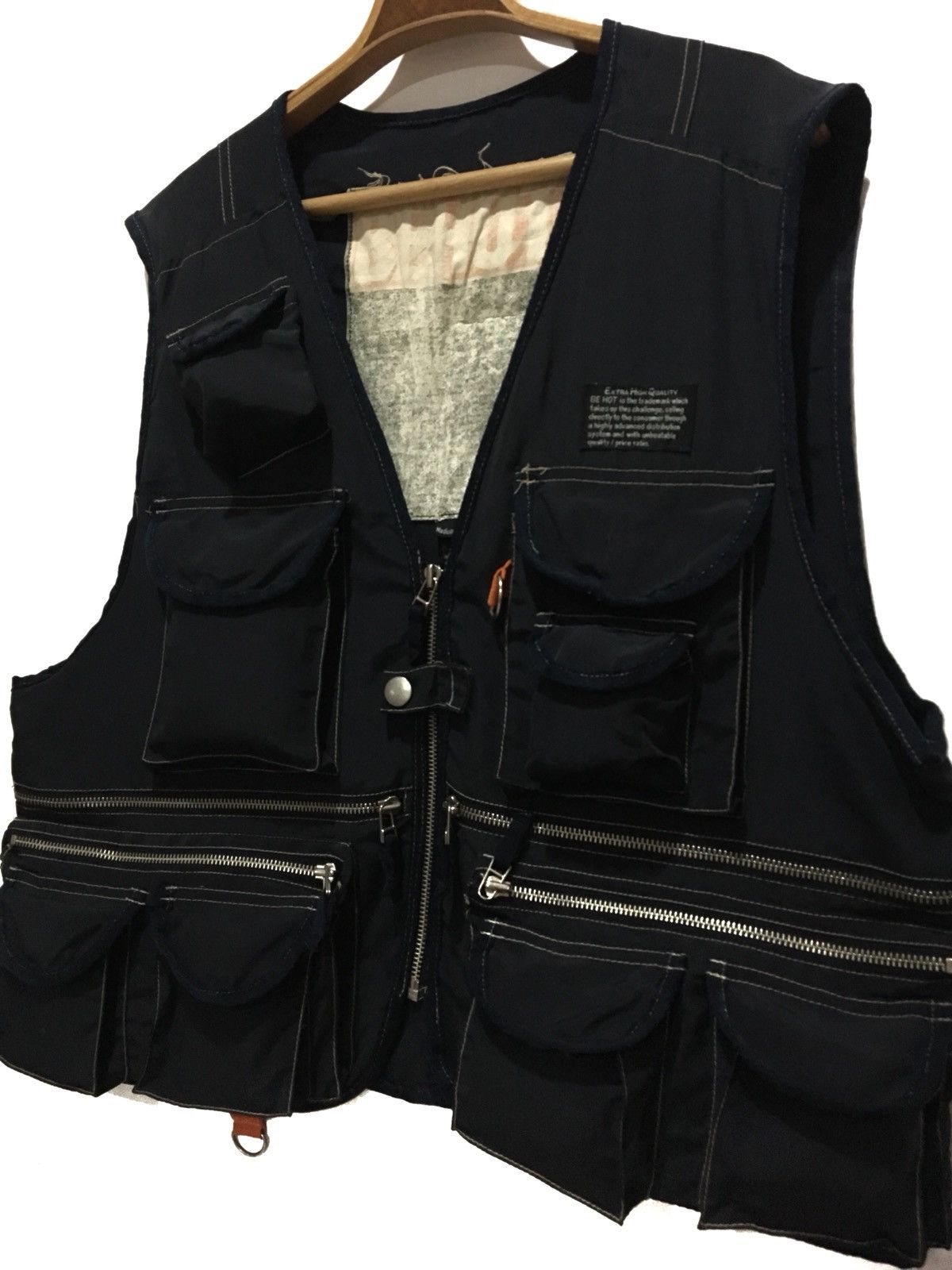 Japanese Brand Tactical Multi Pocket/Zippers Cargo Vest Size US M / EU 48-50 / 2 - 3 Thumbnail