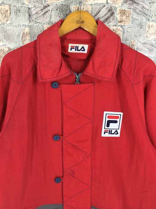 Vintage FILA SPORTS Jacket Bomber Large Vintage 90's Fila Sportswear ...