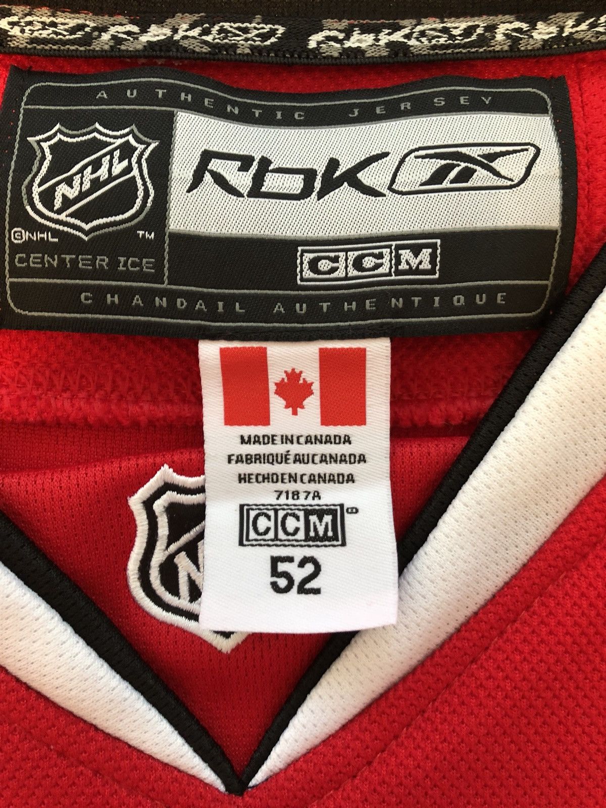 Reebok NEW Portland Winterhawks Reebok CCM hockey jersey red 52 Size US L / EU 52-54 / 3 - 4 Thumbnail