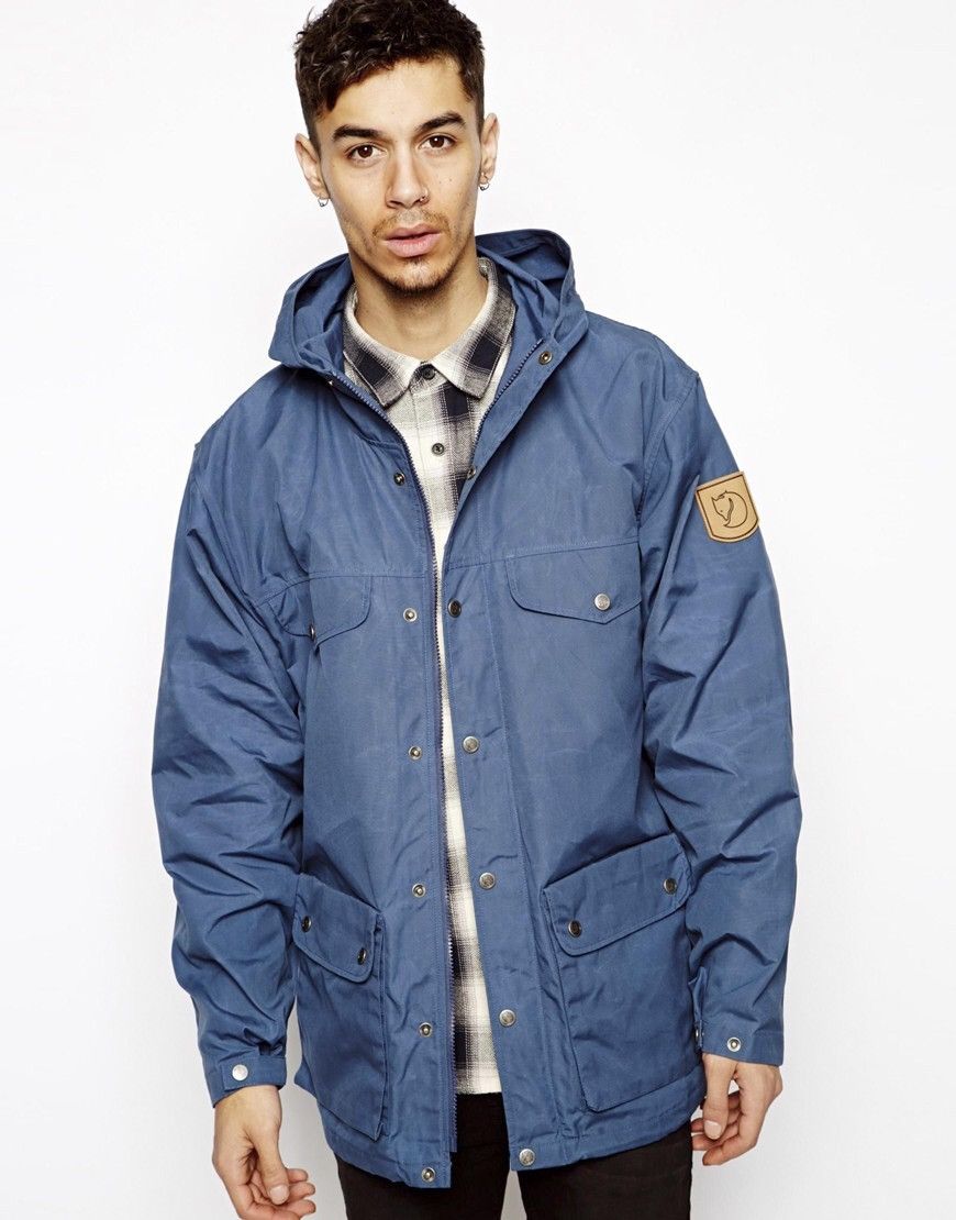 Verlengen hanger kan zijn Fjallraven Fjallraven Greenland Jacket - Navy - Large - Used | Grailed