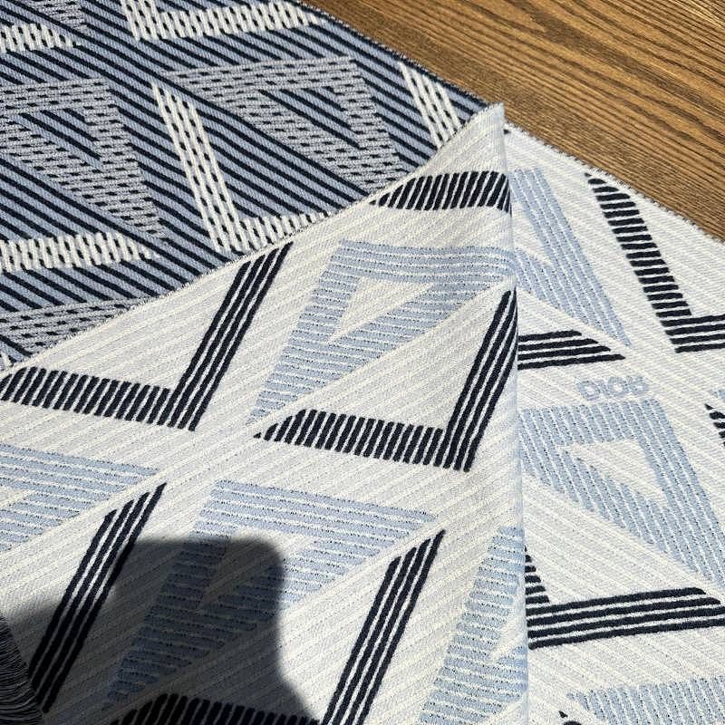 Dior Dior Geometric Pattern Wool Scarf ONE SIZE | Grailed