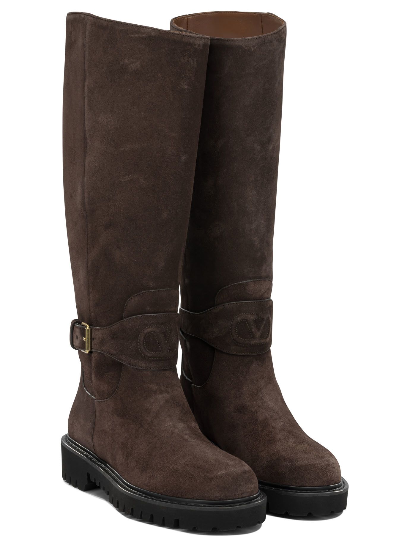 Valentino Valentino Garavani Vlogo Knee-High Boots IT 40 Women Size US 10 / IT 40 - 2 Thumbnail