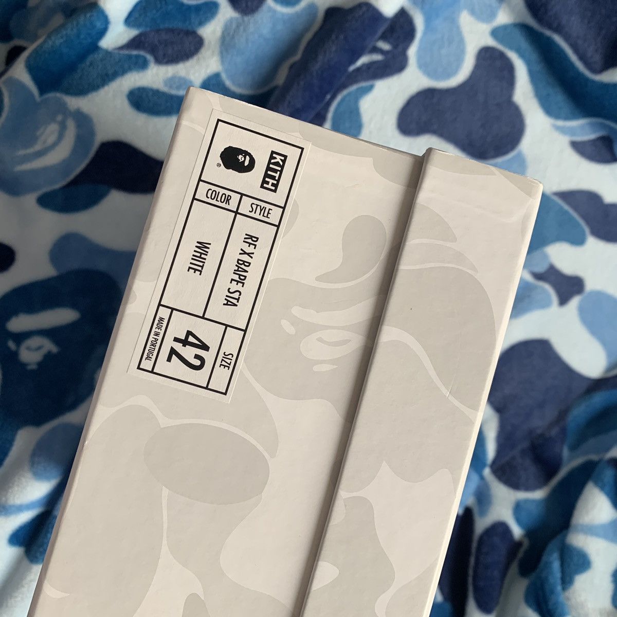 Bape Bape x Ronnie Fieg Bapesta Low Size US 9 / EU 42 - 9 Thumbnail