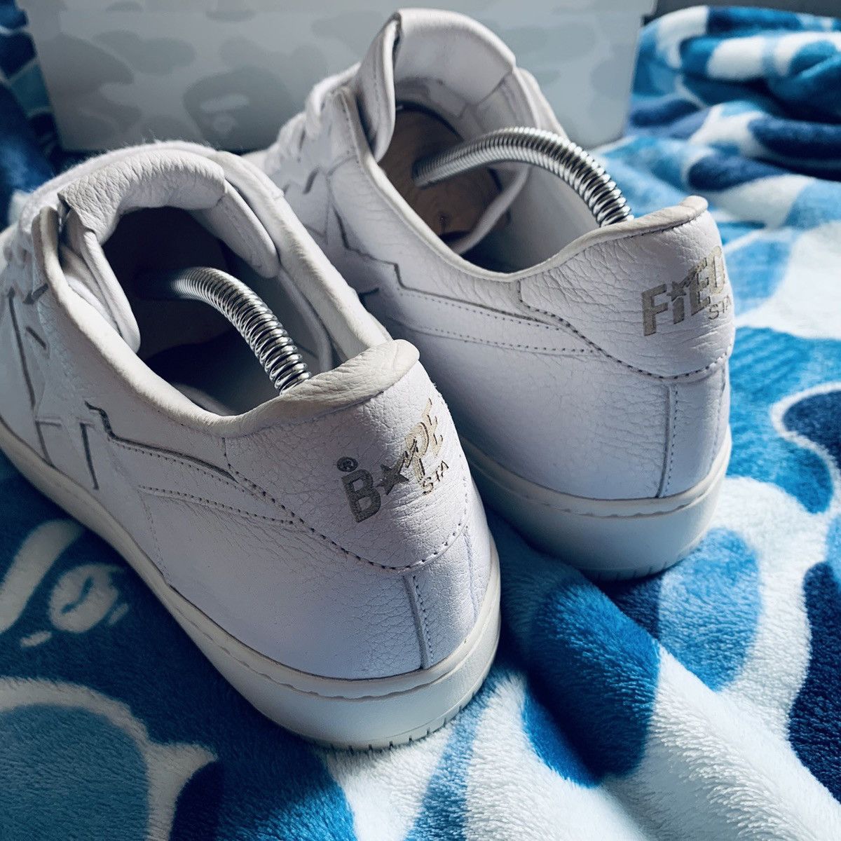 Bape Bape x Ronnie Fieg Bapesta Low Size US 9 / EU 42 - 4 Thumbnail