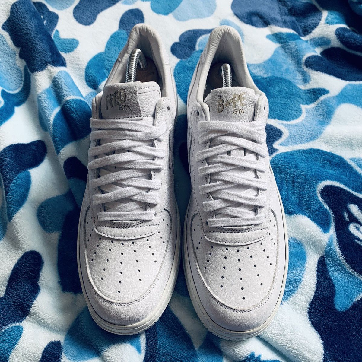 Bape Bape x Ronnie Fieg Bapesta Low Size US 9 / EU 42 - 3 Thumbnail