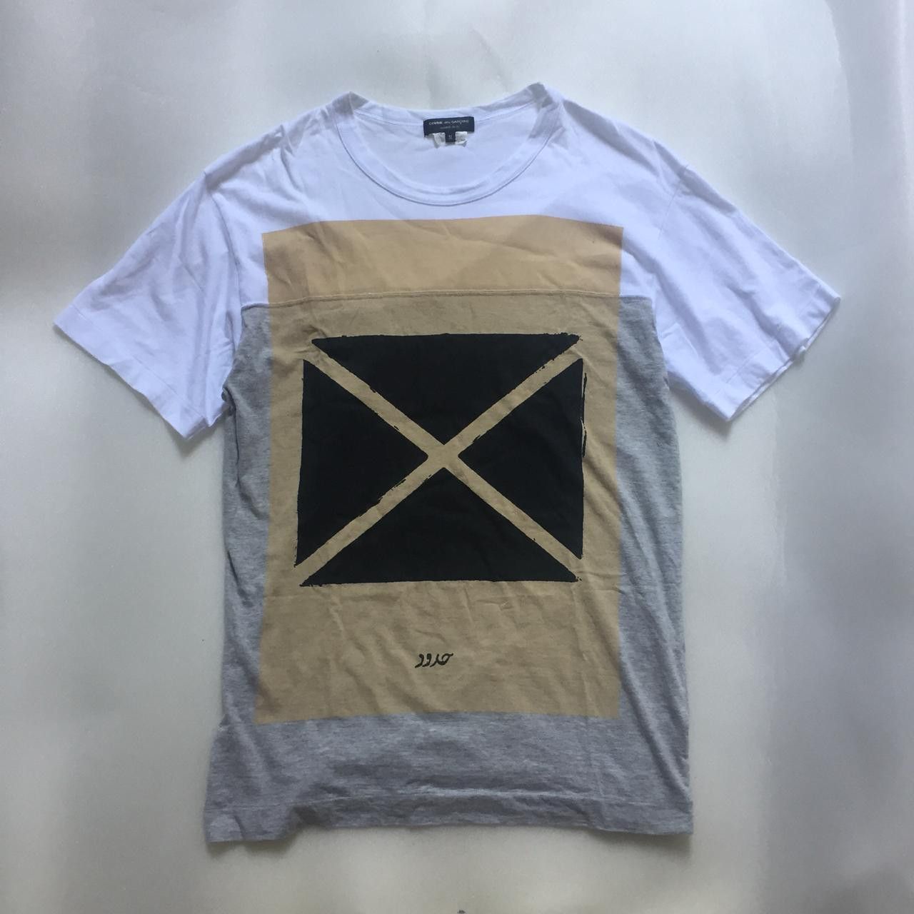 Comme des Garcons × Comme des Garcons Homme Plus Wear Your Freedom Comme Des Garcons Homme Tee 2012 rare Size US M / EU 48-50 / 2 - 1 Thumbnail