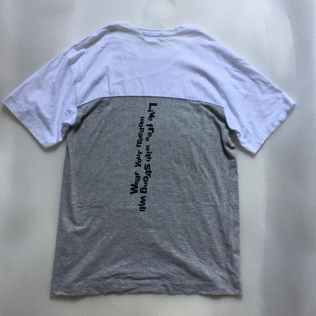 Comme des Garcons × Comme des Garcons Homme Plus Wear Your Freedom Comme Des Garcons Homme Tee 2012 rare Size US M / EU 48-50 / 2 - 4 Thumbnail