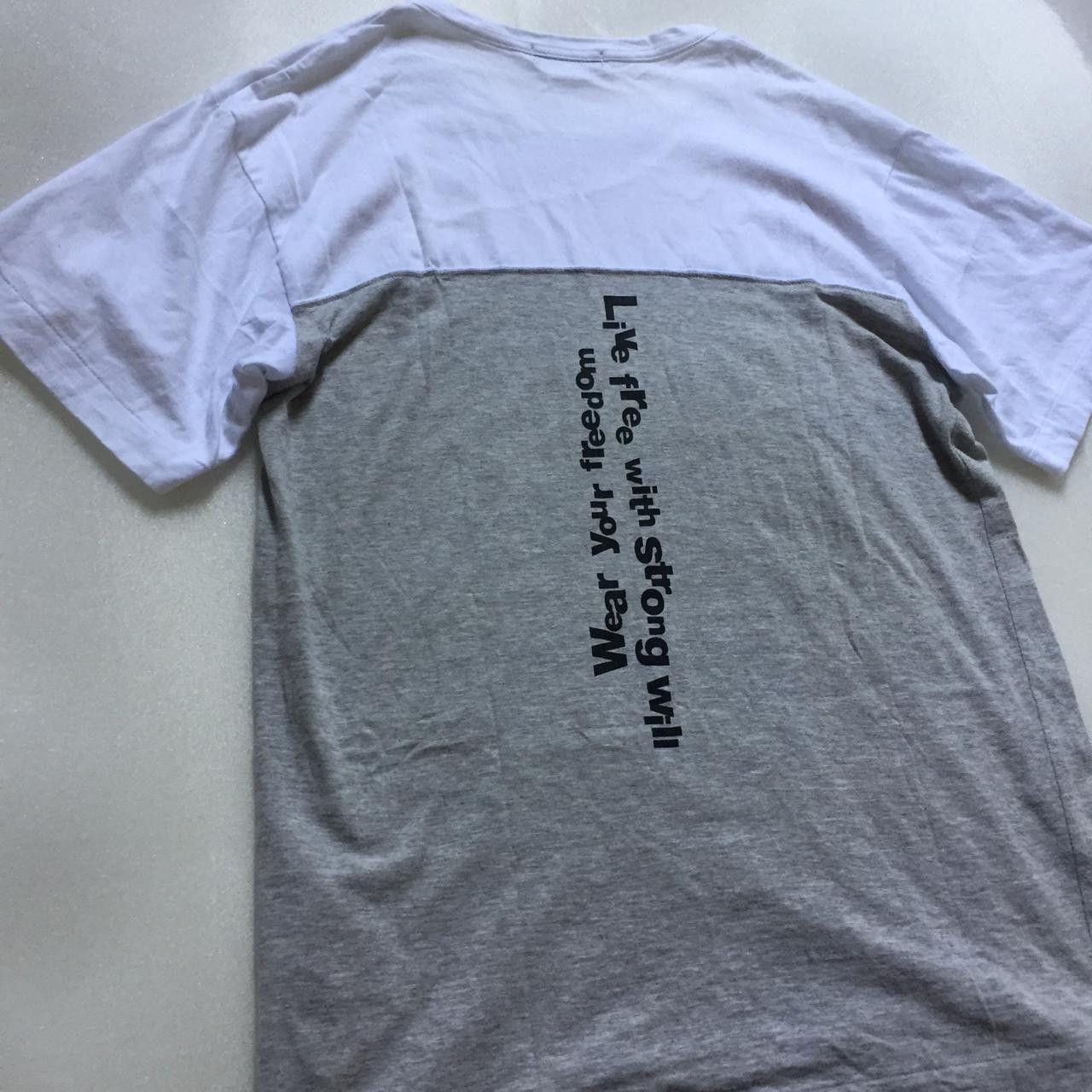 Comme des Garcons × Comme des Garcons Homme Plus Wear Your Freedom Comme Des Garcons Homme Tee 2012 rare Size US M / EU 48-50 / 2 - 3 Thumbnail