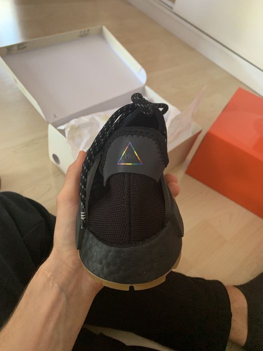 Adidas PHARRELL WILLIAMS HU NMD PROUD BLACK Grailed