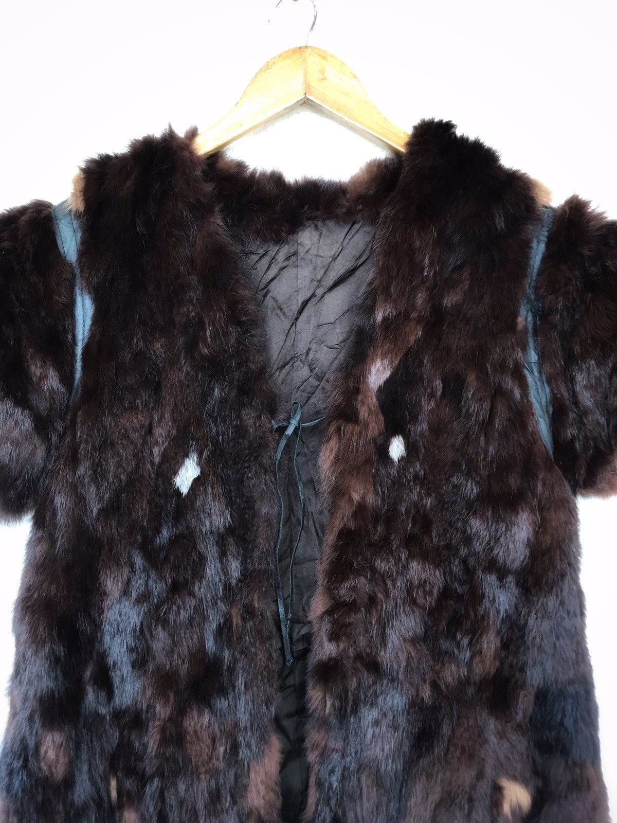 Handmade Vintage Fur jacket by hand made Size US M / EU 48-50 / 2 - 2 Thumbnail