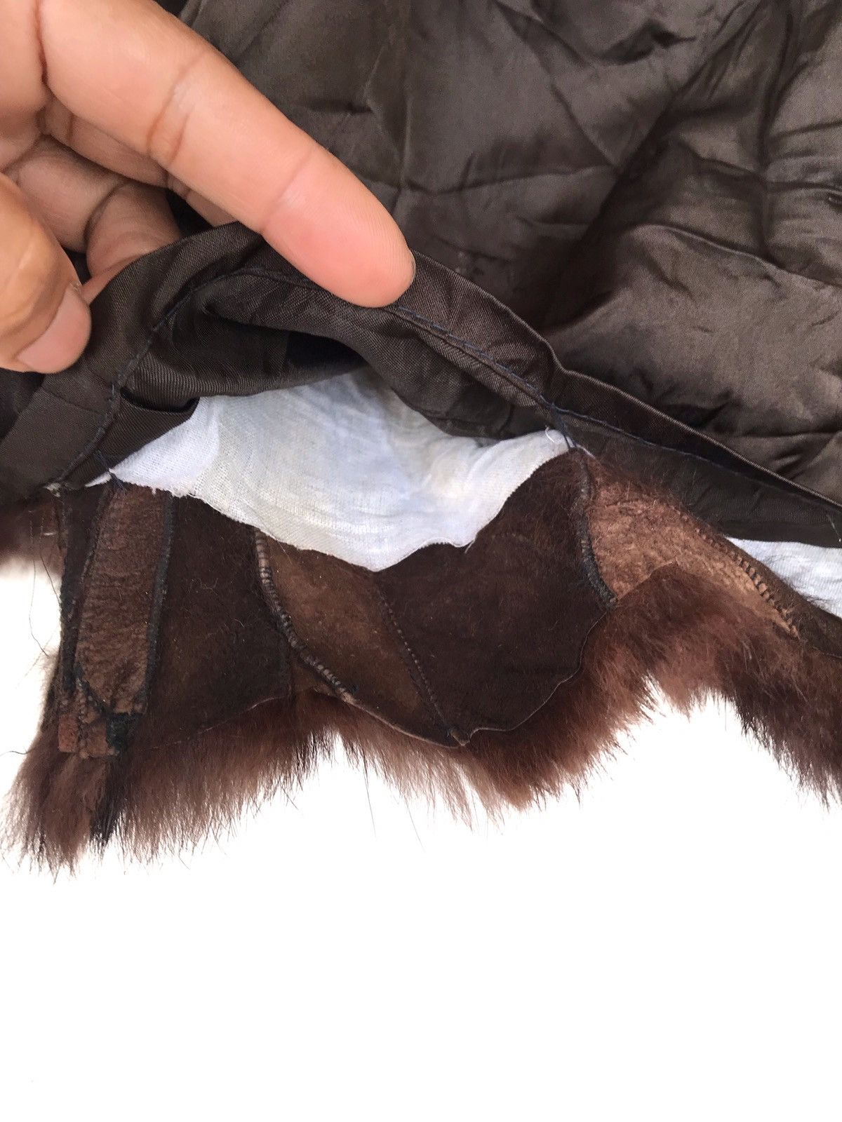 Handmade Vintage Fur jacket by hand made Size US M / EU 48-50 / 2 - 11 Thumbnail