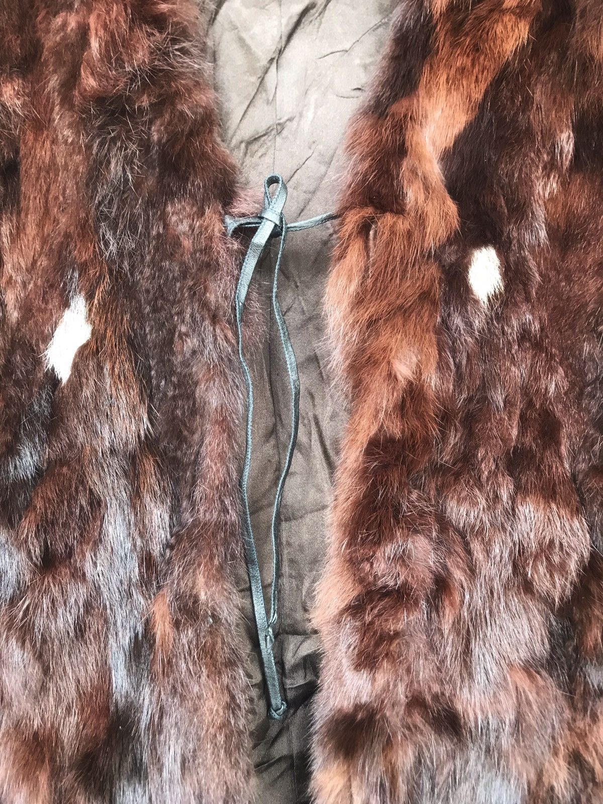 Handmade Vintage Fur jacket by hand made Size US M / EU 48-50 / 2 - 6 Thumbnail