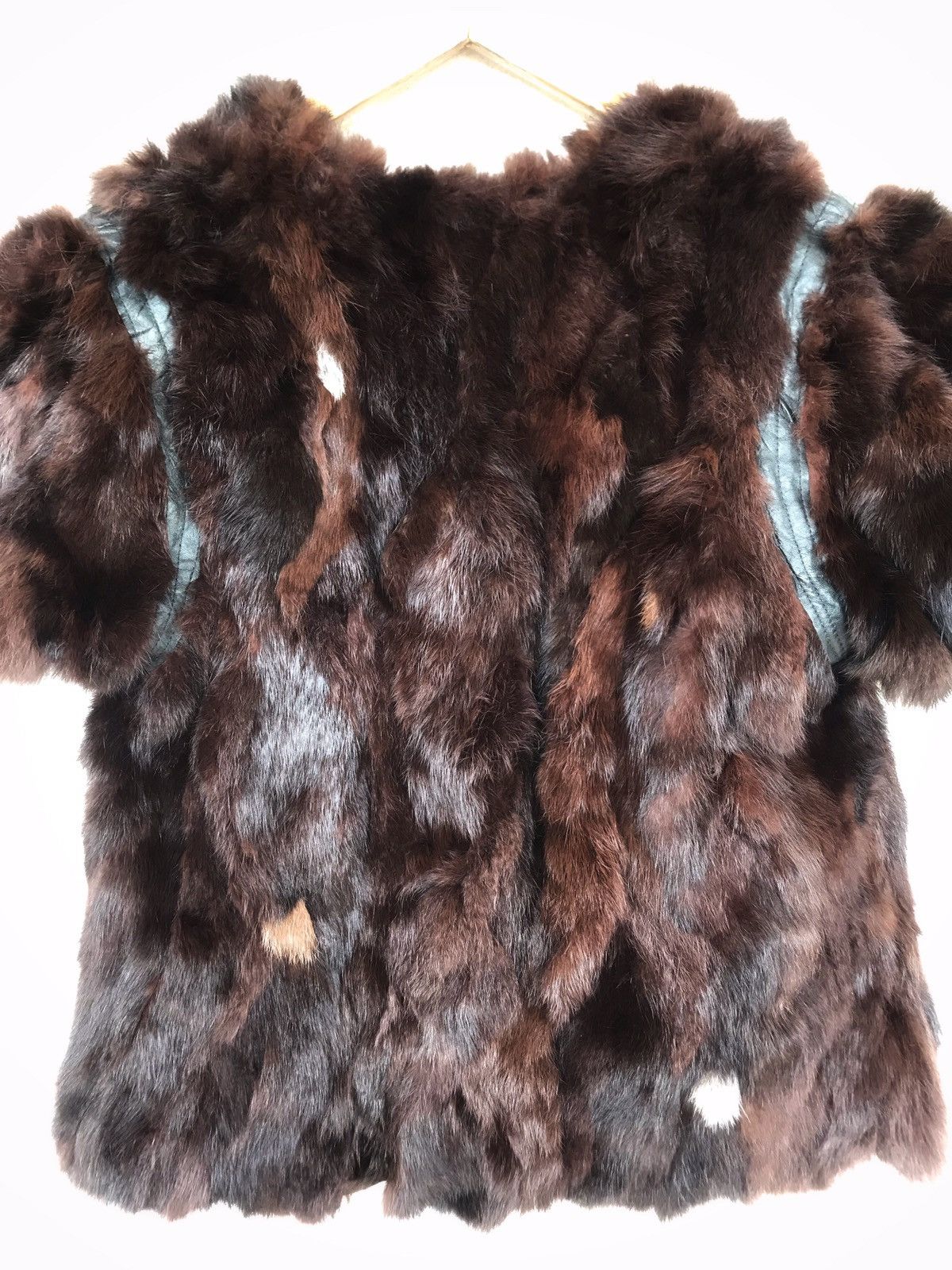 Handmade Vintage Fur jacket by hand made Size US M / EU 48-50 / 2 - 8 Thumbnail