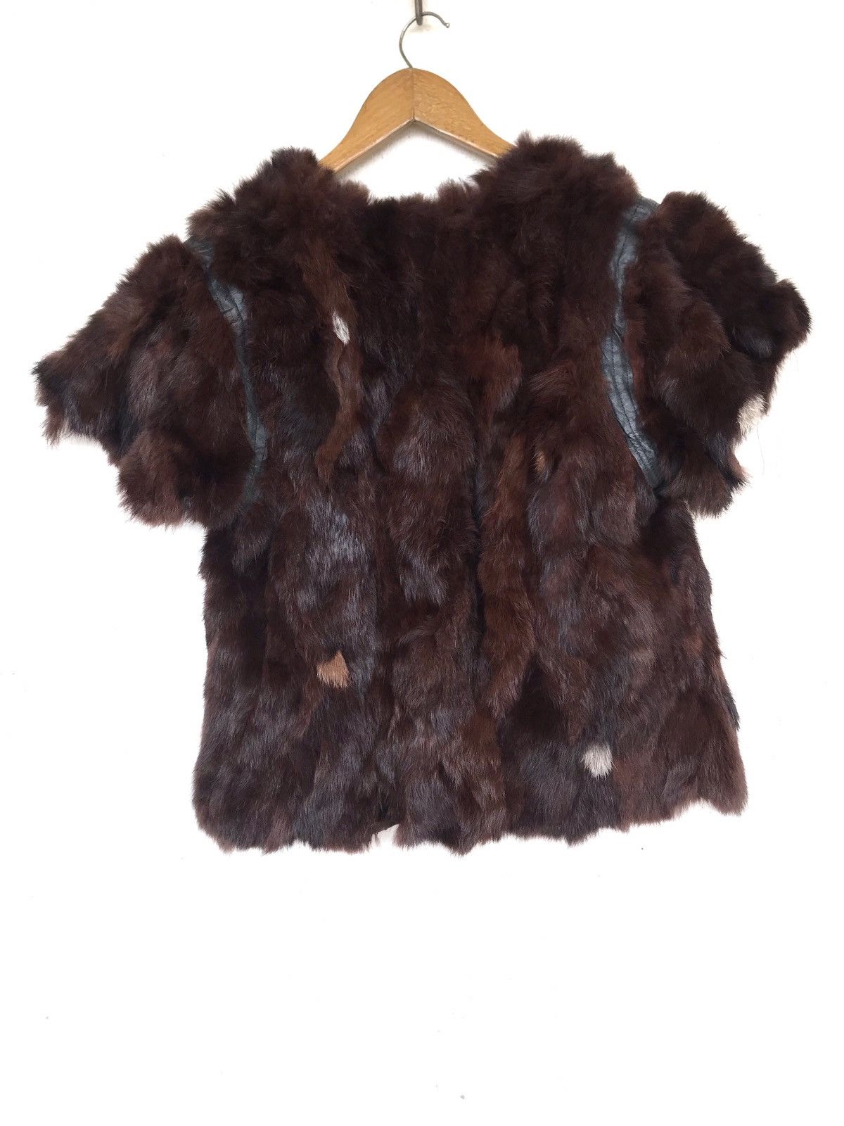 Handmade Vintage Fur jacket by hand made Size US M / EU 48-50 / 2 - 7 Thumbnail