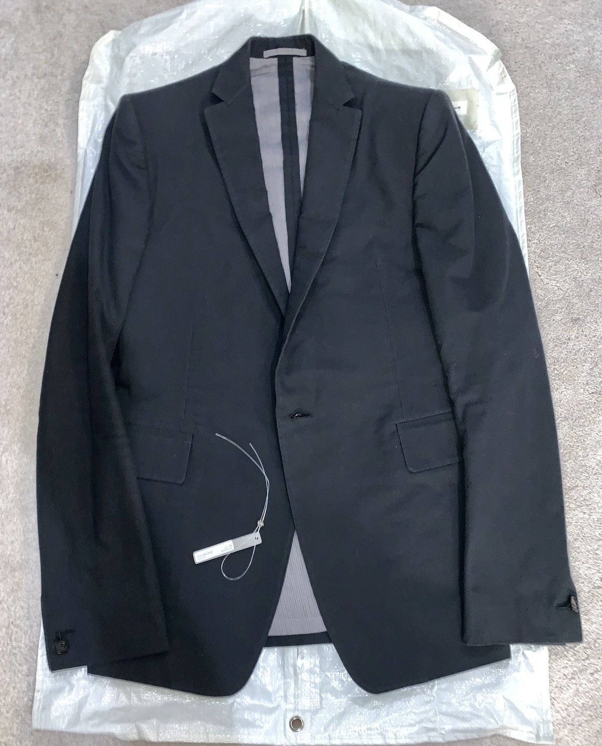 Carol Christian Poell CCP GM/2621/NYCOT/11 DARK GREY BLAZER Sz 48 PERFECT |  Grailed