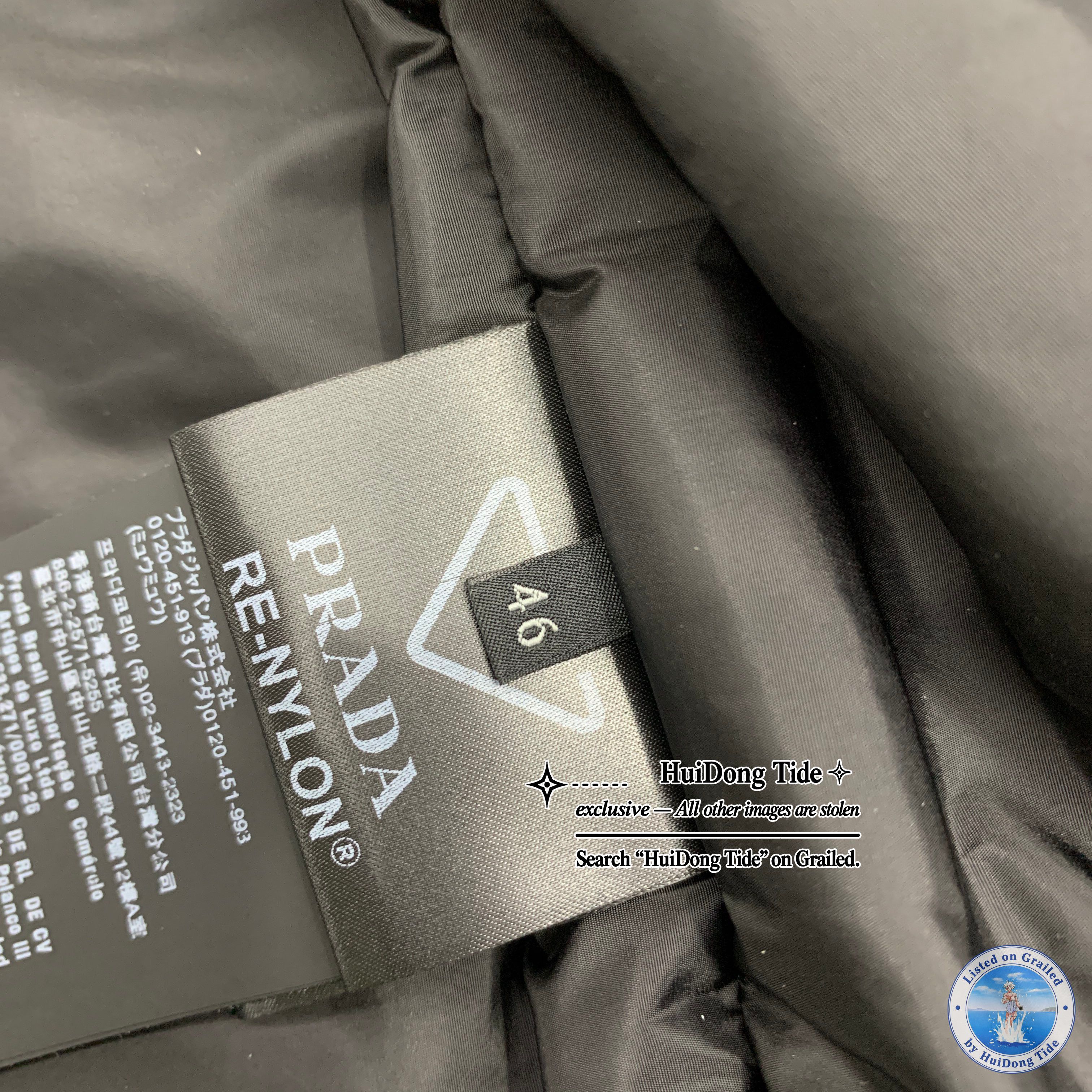 Prada Prada Re-Nylon Logo Plaque Coach Jacket Size 46 Size US S / EU 44-46 / 1 - 4 Thumbnail