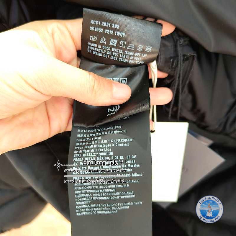 Prada Prada Quilted Logo Hooded Down Jacket Size 38 Size XS / US 0-2 / IT 36-38 - 5 Thumbnail