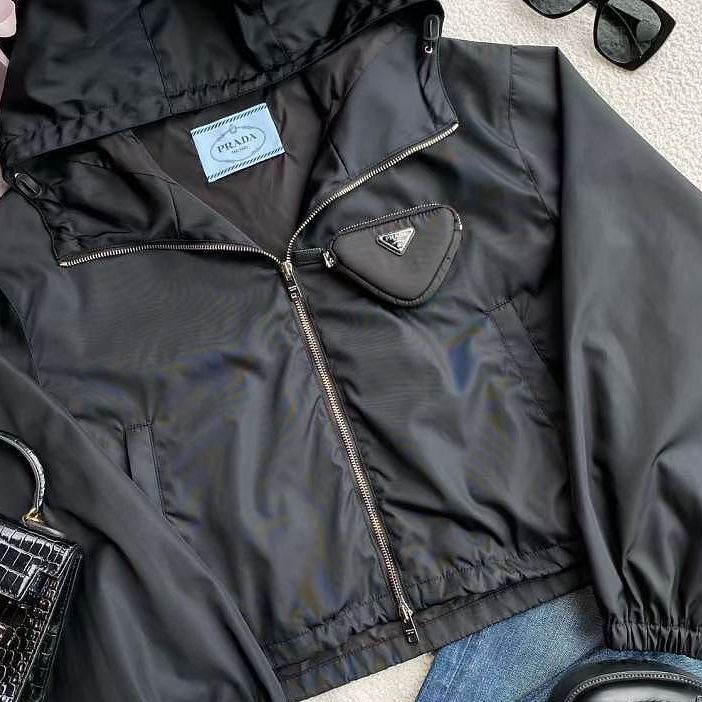 Prada Prada Nylon Pouch Zip Jacket Size 40 Size S / US 4 / IT 40 - 8 Thumbnail