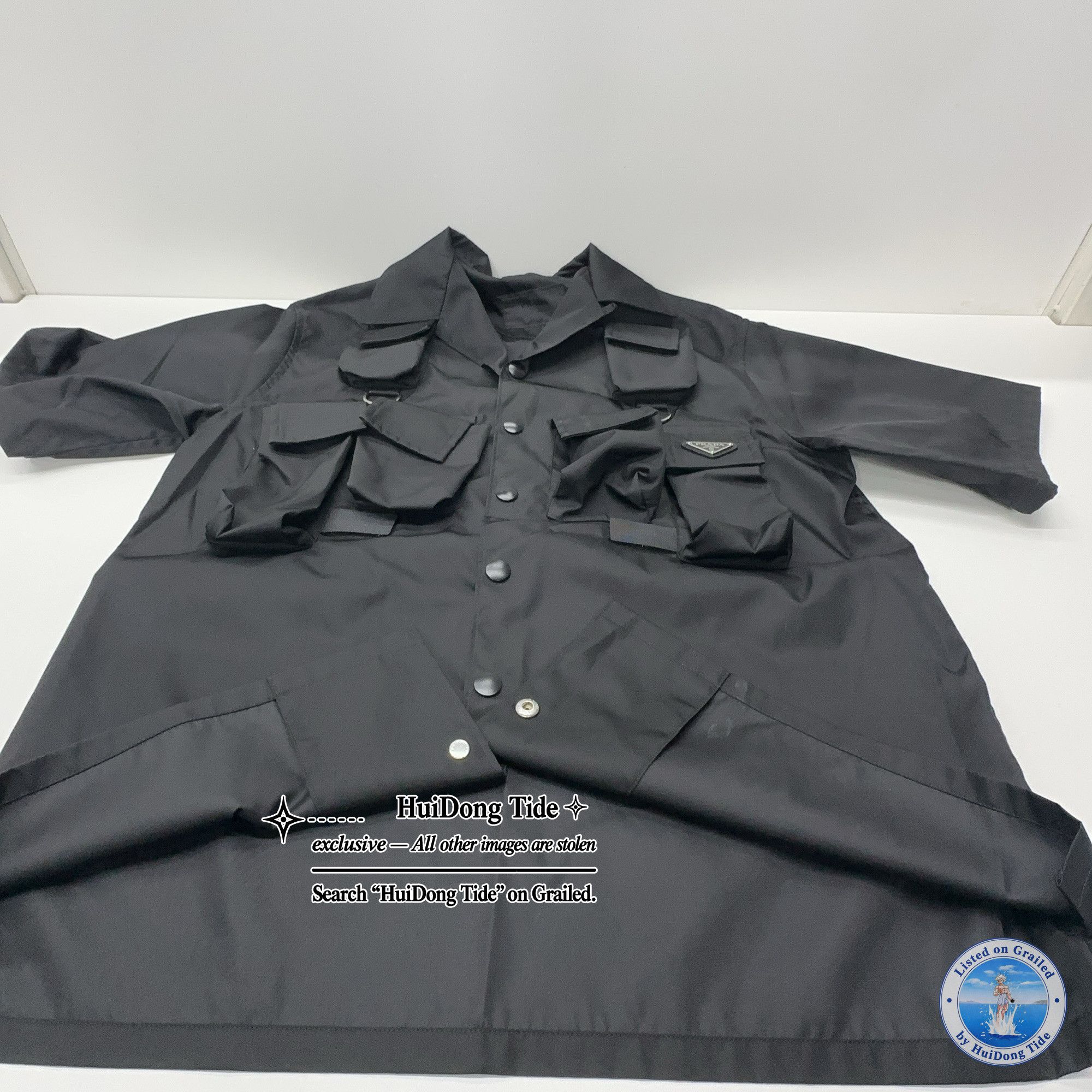 Prada Prada Multi Pocket Technical Shirt Size S Size US S / EU 44-46 / 1 - 8 Thumbnail