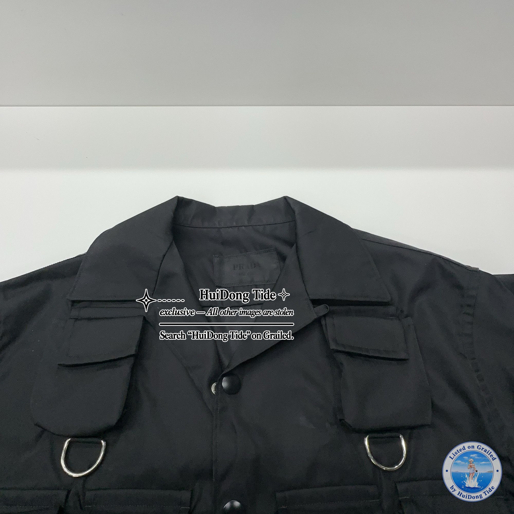 Prada Prada Multi Pocket Technical Shirt Size S Size US S / EU 44-46 / 1 - 5 Thumbnail