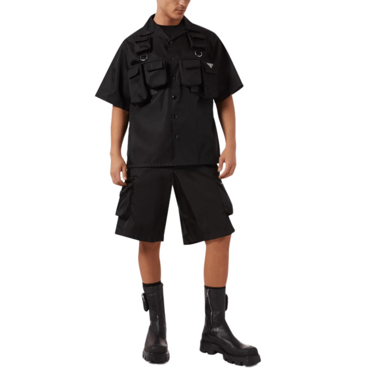 Prada Prada Multi Pocket Technical Shirt Size S Size US S / EU 44-46 / 1 - 11 Thumbnail