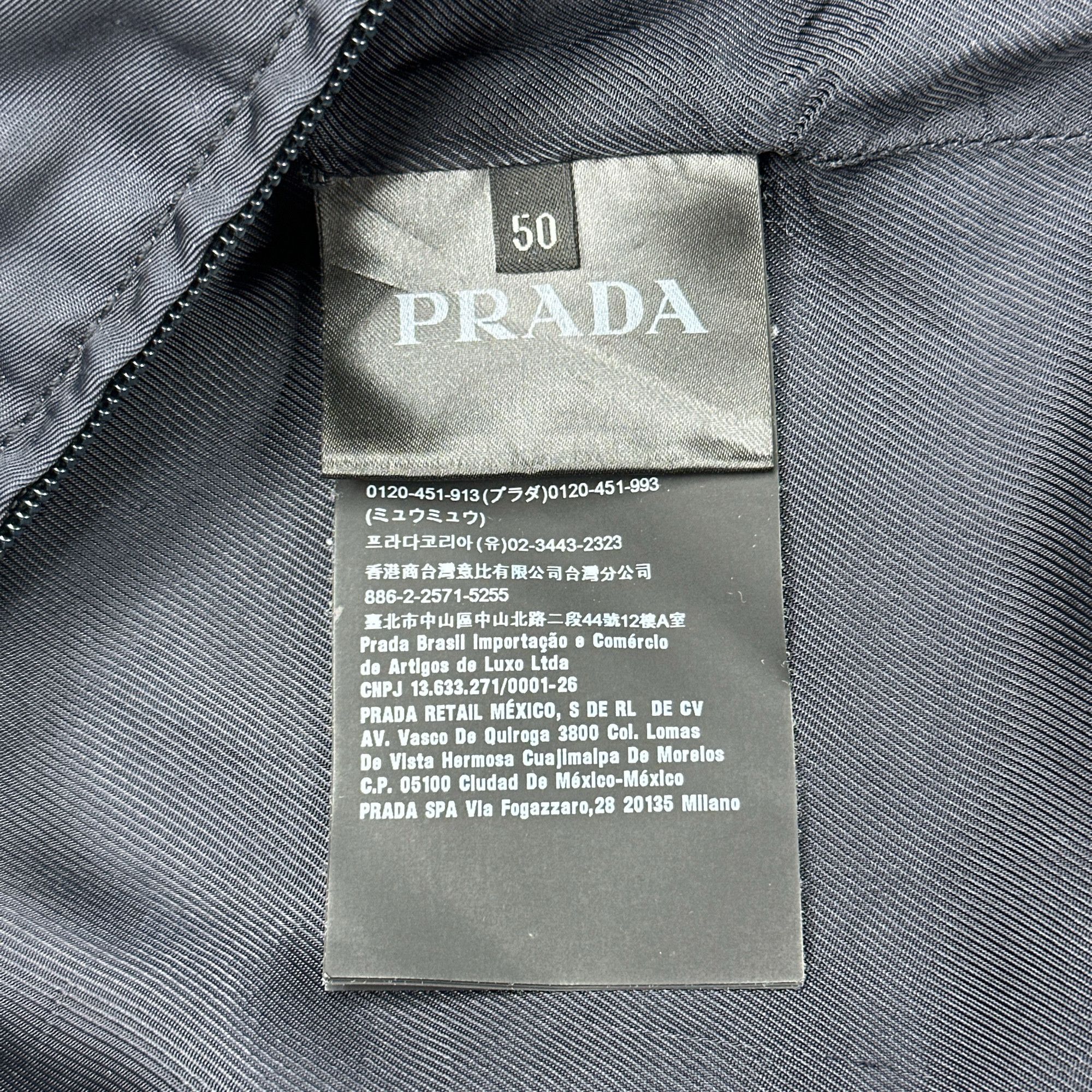 Prada Prada Triangle Logo Nylon Bomber Jacket Size M Size US M / EU 48-50 / 2 - 3 Thumbnail