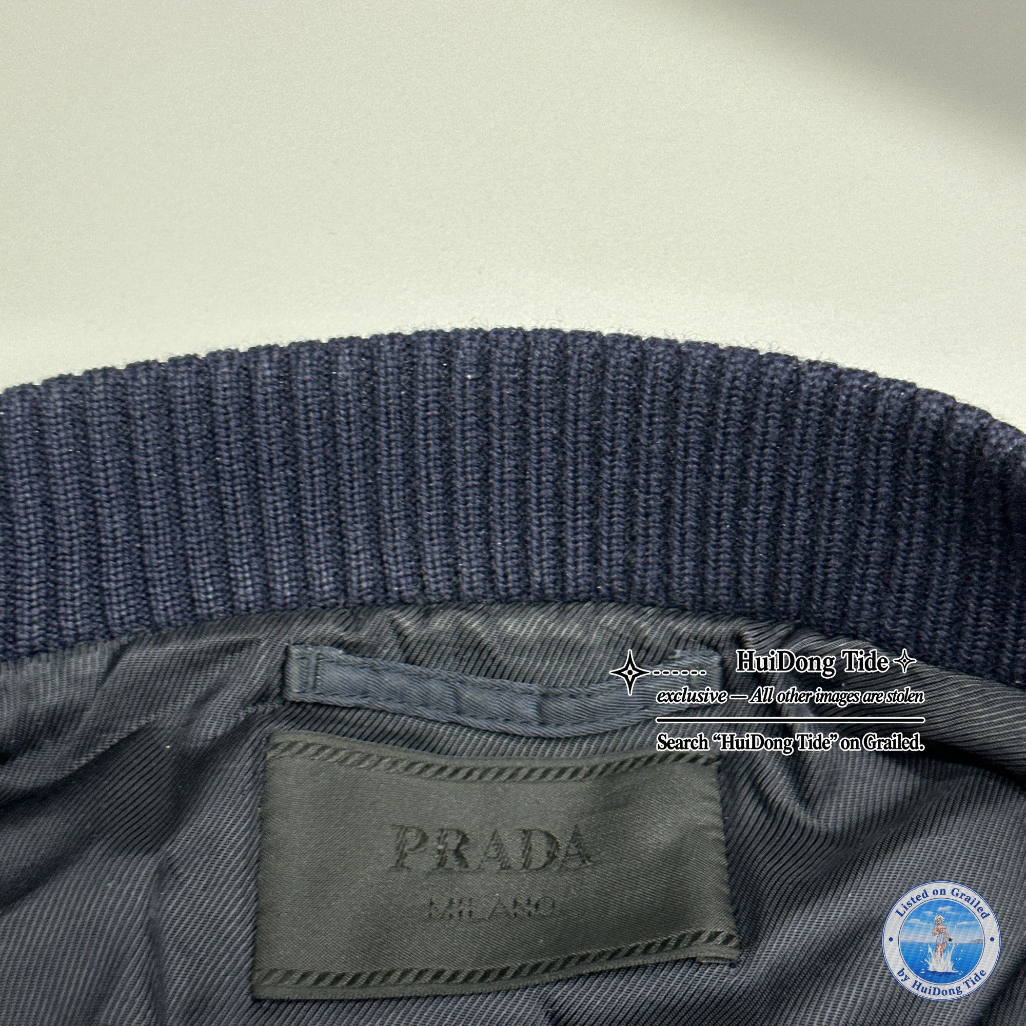 Prada Prada Triangle Logo Nylon Bomber Jacket Size M Size US M / EU 48-50 / 2 - 4 Thumbnail