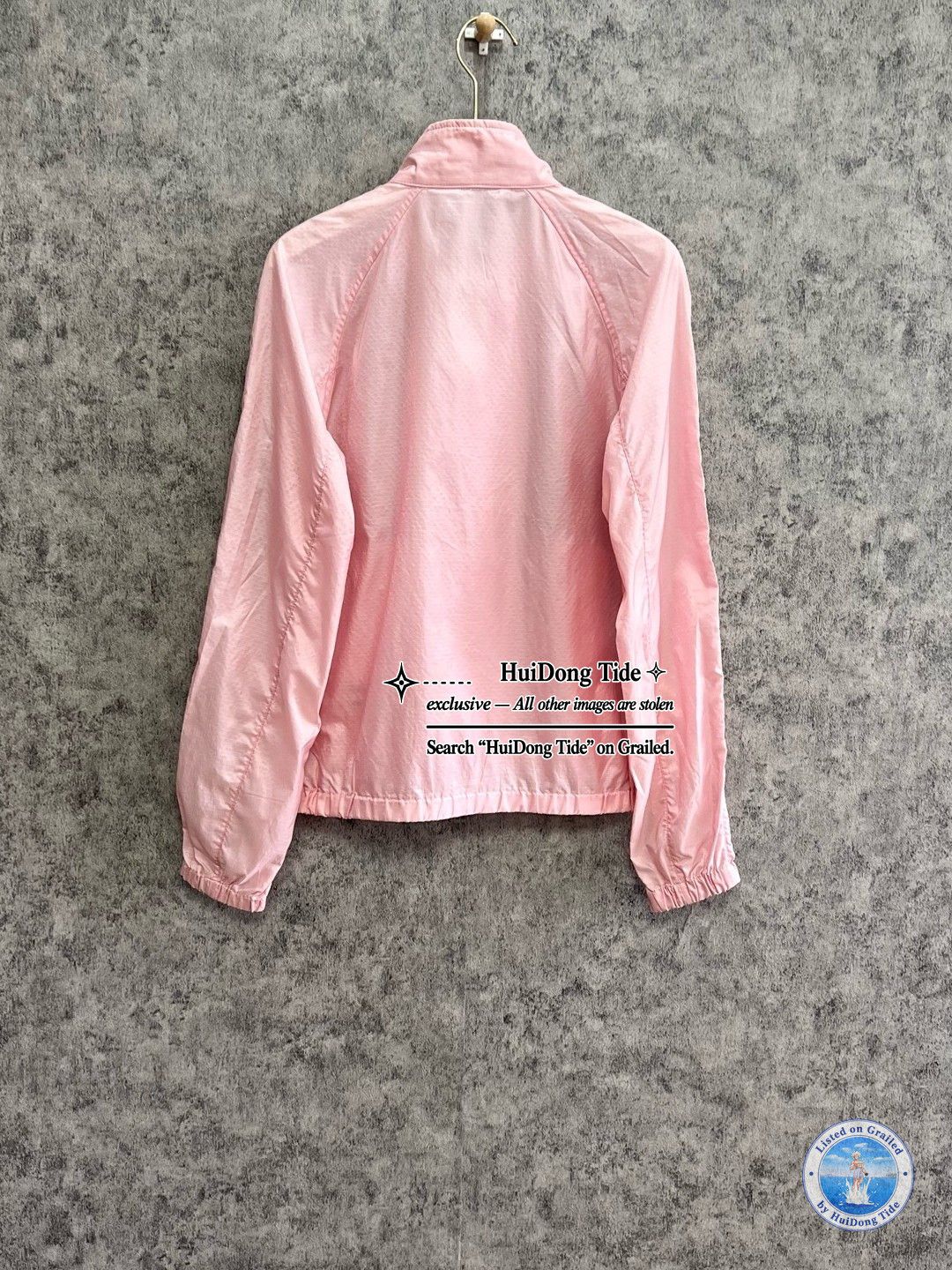 Prada Prada Pink Technical Nylon Jacket Size 40 Size S / US 4 / IT 40 - 3 Thumbnail