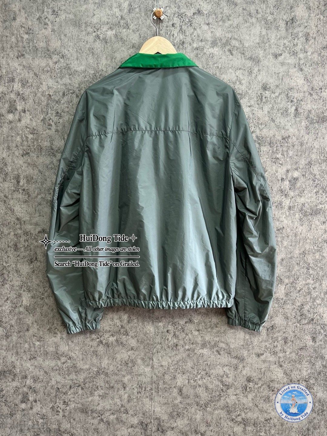 Prada Prada Re-Nylon Stand Collar Jacket Size 52 Size US L / EU 52-54 / 3 - 3 Thumbnail