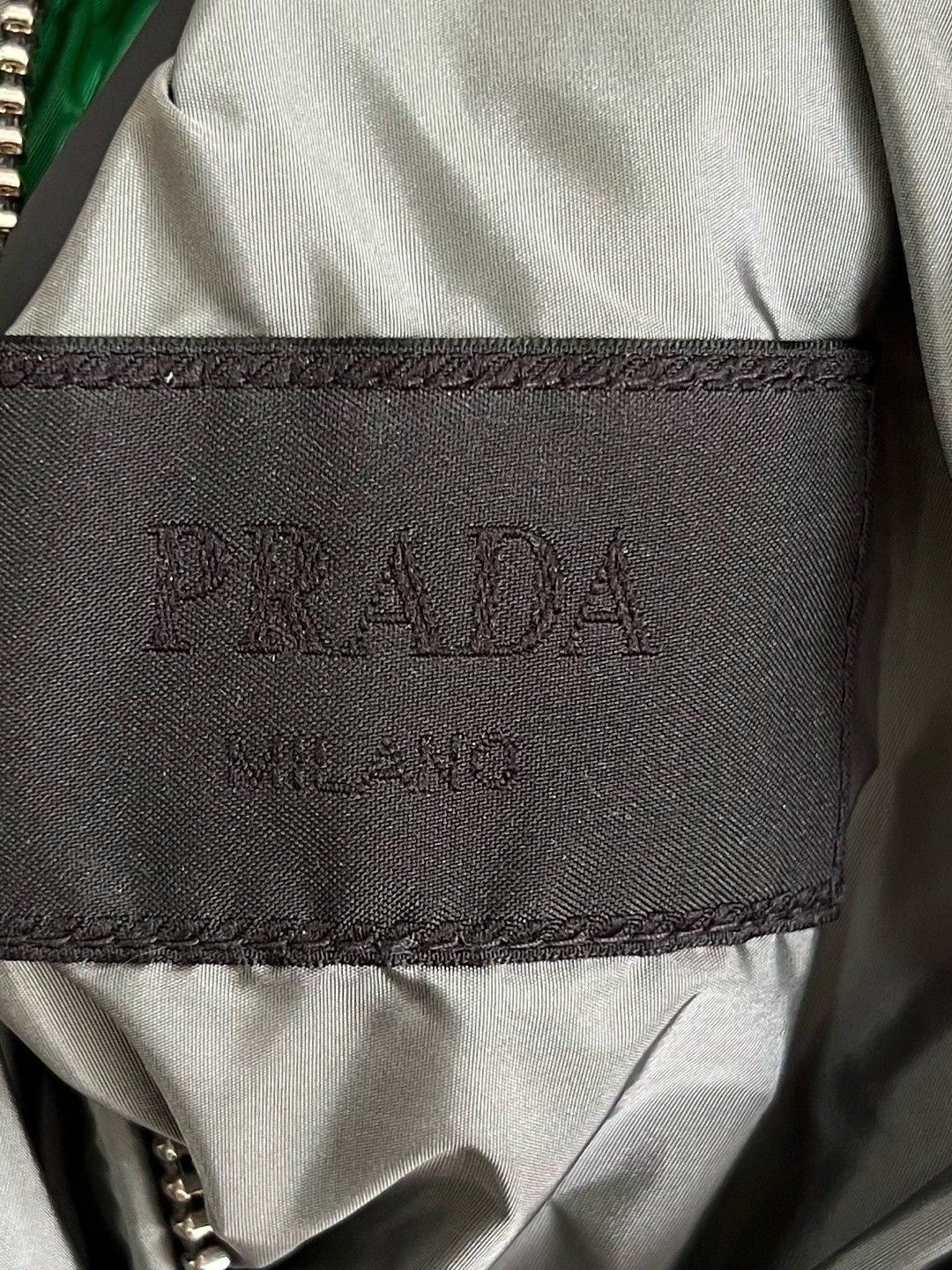 Prada Prada Re-Nylon Stand Collar Jacket Size 52 Size US L / EU 52-54 / 3 - 4 Thumbnail