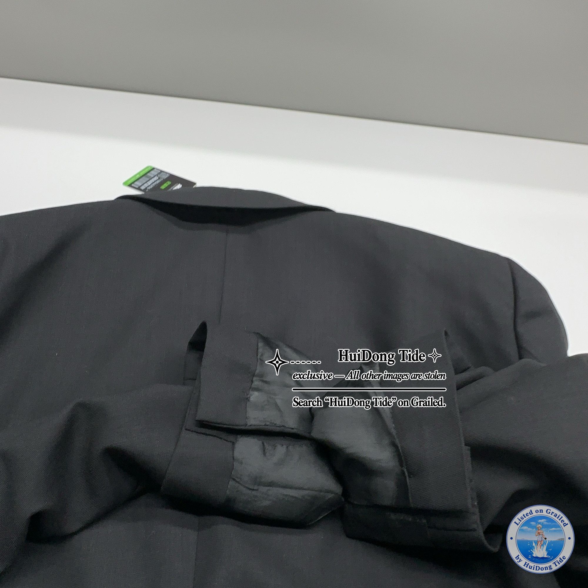 Prada Prada Solid Black Blazer Size 40R Size 40R - 8 Thumbnail