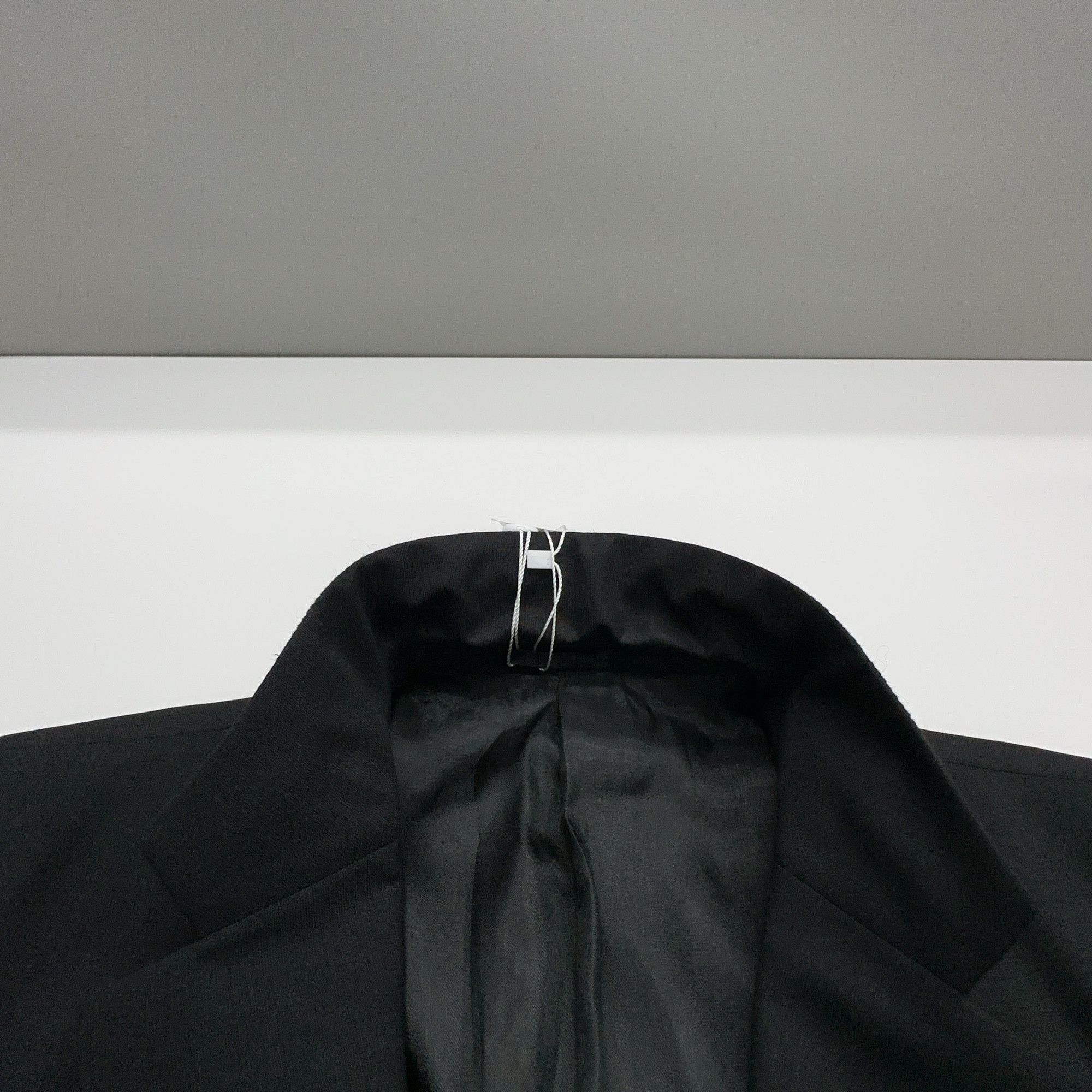Prada Prada Solid Black Blazer Size 40R Size 40R - 6 Thumbnail
