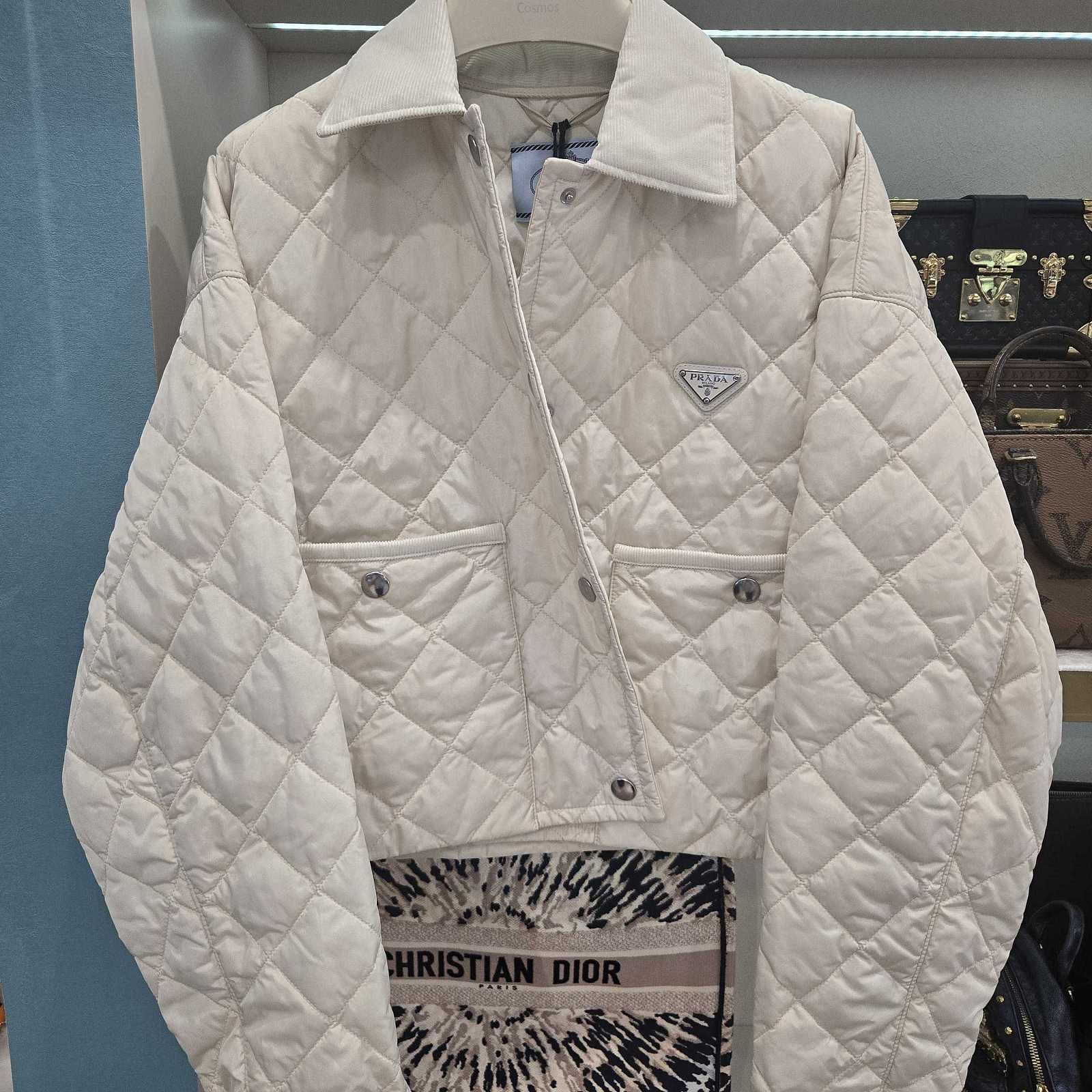 Prada Prada Re-Nylon Quilted Logo Jacket Size 40 Size S / US 4 / IT 40 - 2 Thumbnail