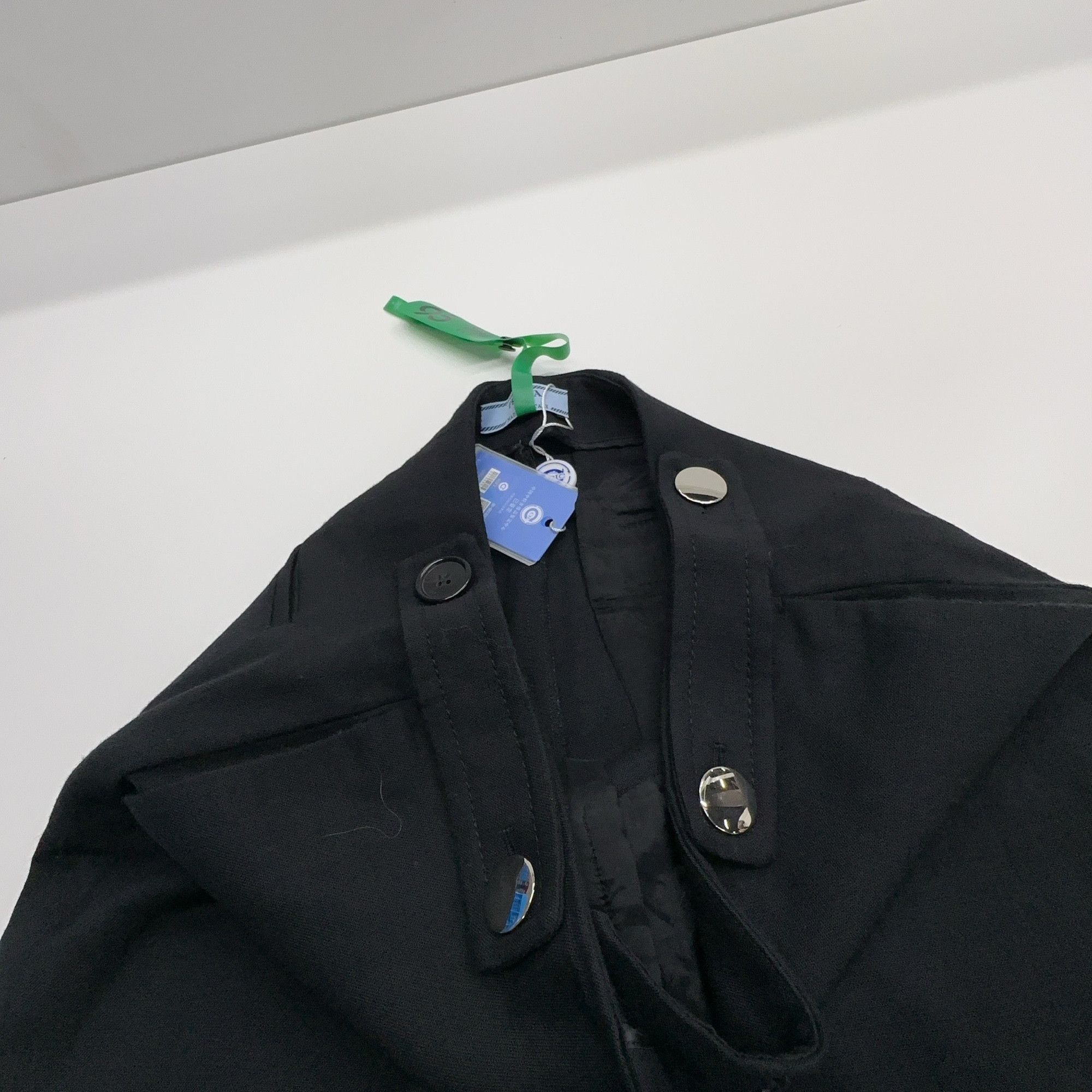Prada Prada Black Decorative Button Pants Size 36 Size 25" / US 0 / IT 36 - 6 Thumbnail