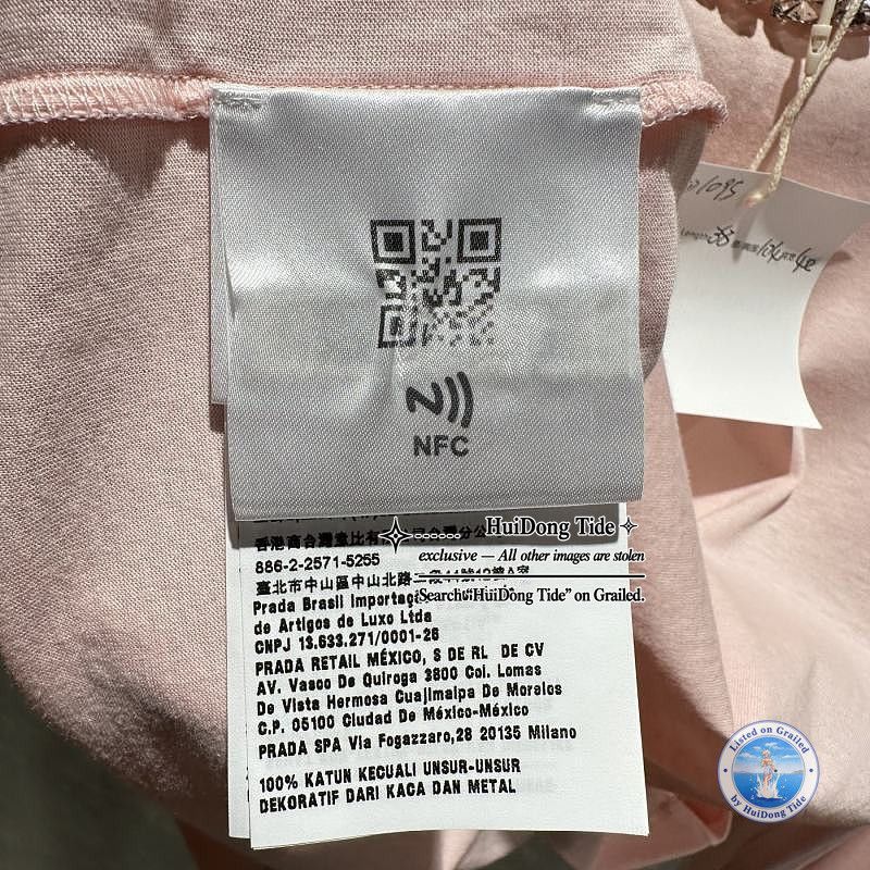 Miu Miu Miu Miu Crystal Logo Long Sleeve T-Shirt Size M Size M / US 6-8 / IT 42-44 - 5 Thumbnail