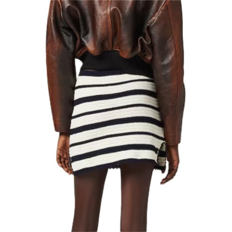 Miu Miu Miu Miu Striped Knit Mini Skirt Size 40 Size 27" / US 4 / IT 40 - 11 Thumbnail