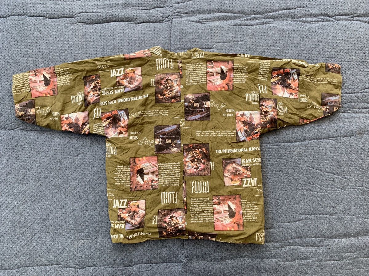 Japanese Brand × Vintage Kurume Hanten Kimono Full Print Size US M / EU 48-50 / 2 - 9 Thumbnail