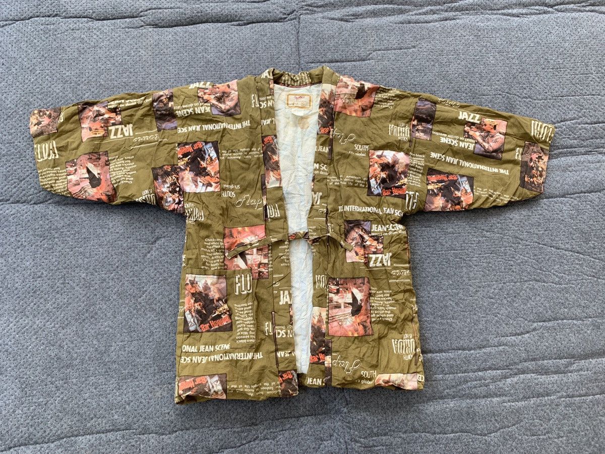 Japanese Brand × Vintage Kurume Hanten Kimono Full Print Size US M / EU 48-50 / 2 - 1 Thumbnail