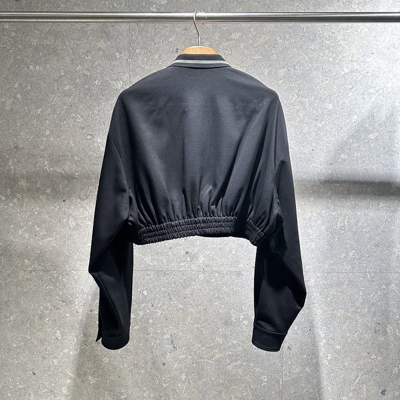 Miu Miu Miu Miu Wool Logo Zip Jacket Size 38 Size XS / US 0-2 / IT 36-38 - 3 Thumbnail