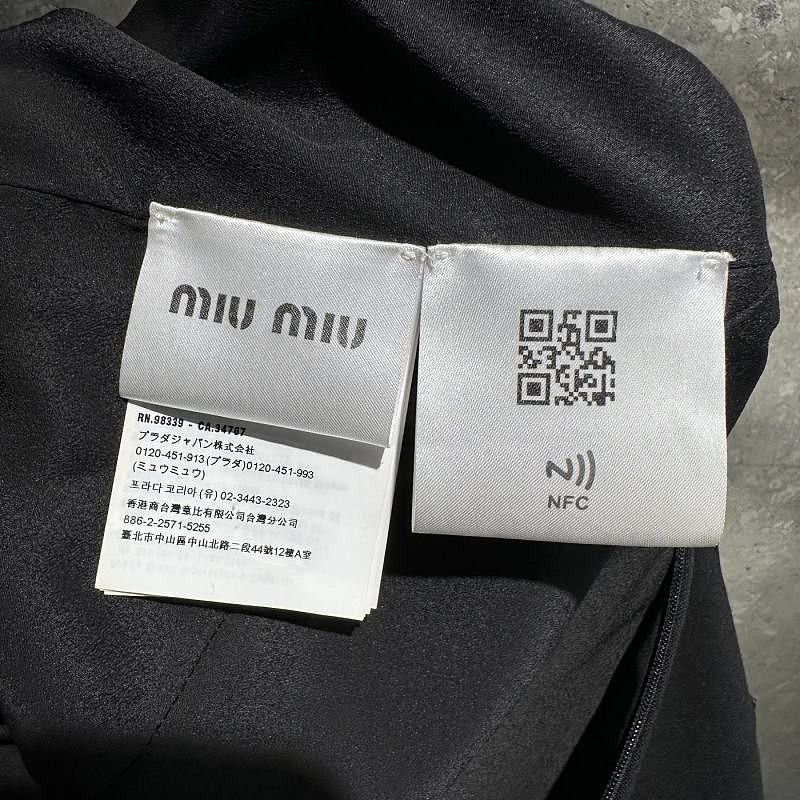 Miu Miu Miu Miu Logo Belted Mini Dress Size 42 Size M / US 6-8 / IT 42-44 - 5 Thumbnail