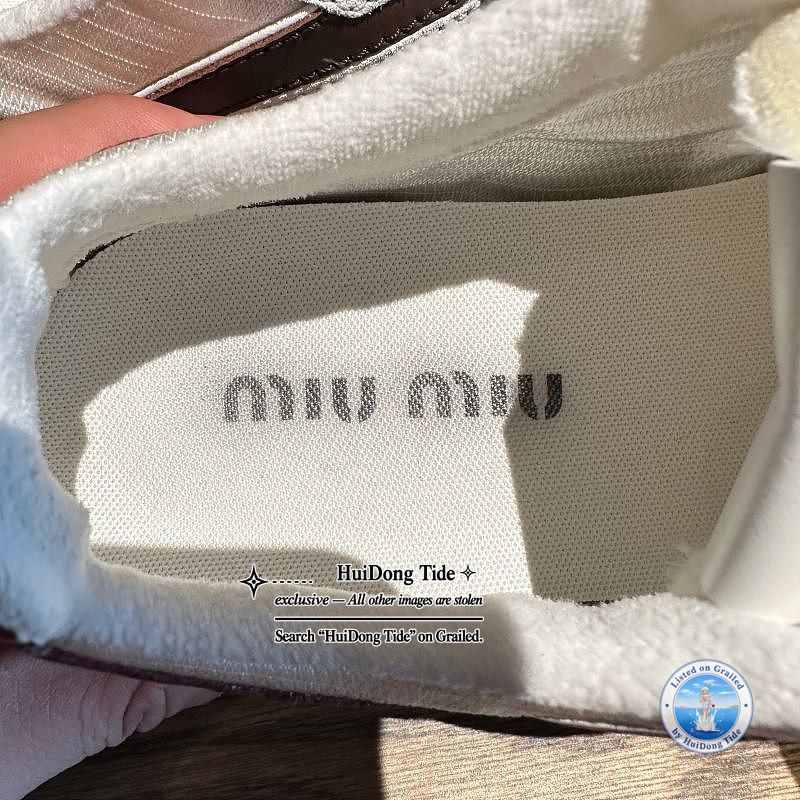 Miu Miu Miu Miu Technical Fabric Sneakers it 37.5 Size US 7.5 / IT 37.5 - 8 Thumbnail