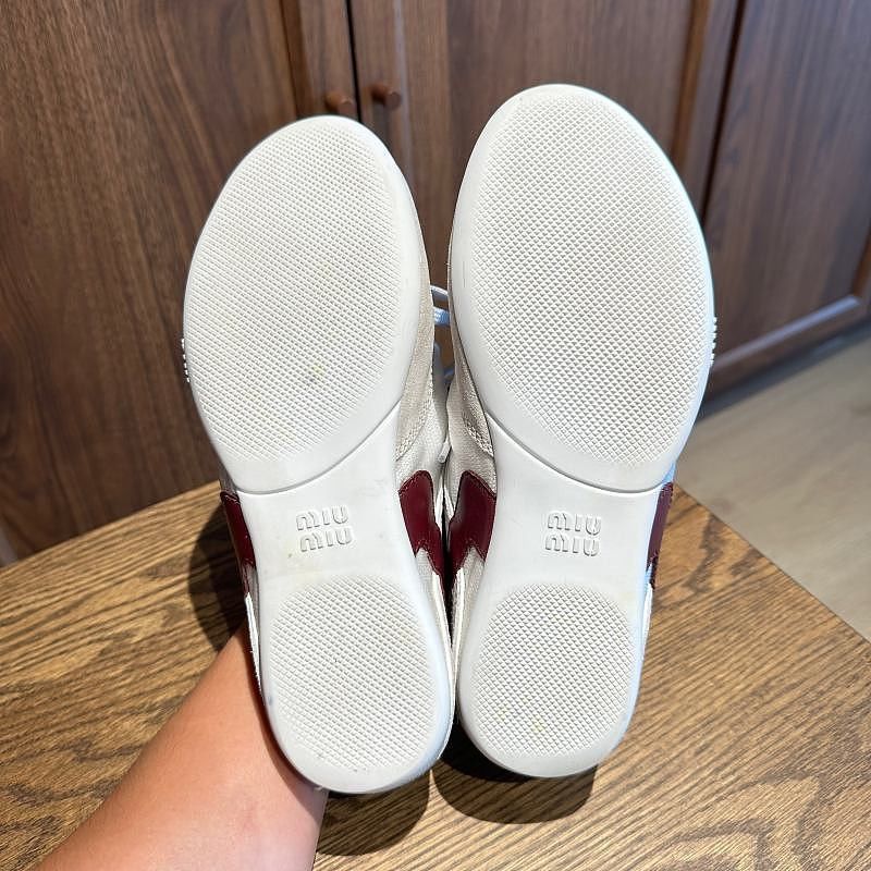 Miu Miu Miu Miu Technical Fabric Sneakers it 37.5 Size US 7.5 / IT 37.5 - 5 Thumbnail