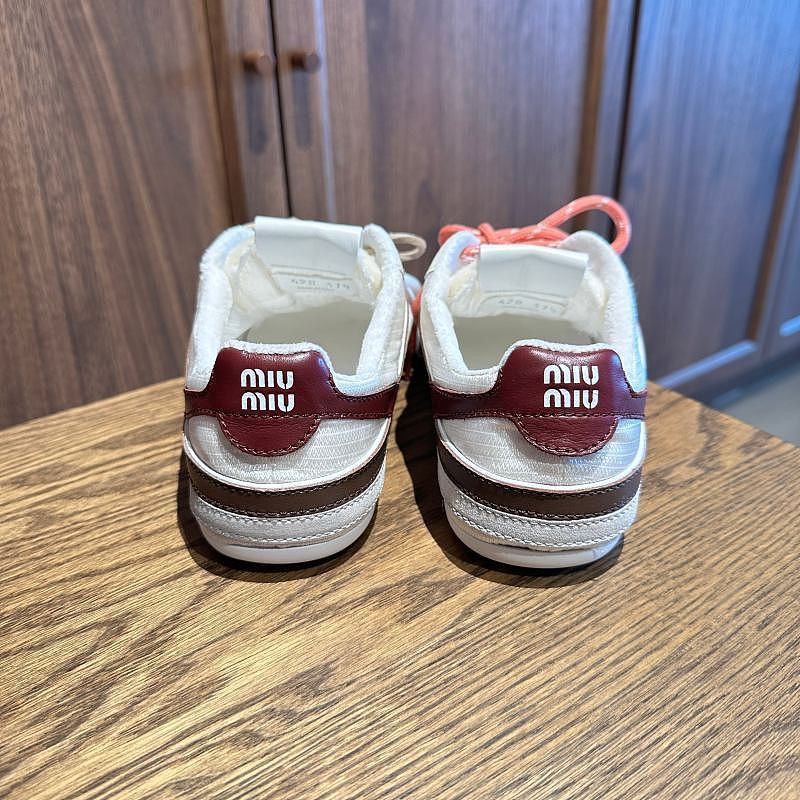 Miu Miu Miu Miu Technical Fabric Sneakers it 37.5 Size US 7.5 / IT 37.5 - 4 Thumbnail