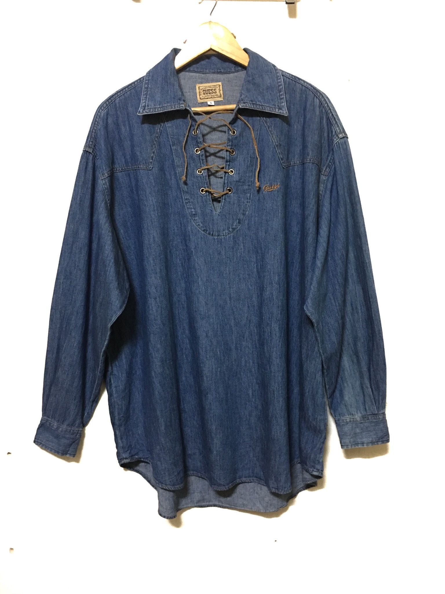 Guess Vintage Guess long sleeve Western Design Size US S / EU 44-46 / 1 - 3 Thumbnail