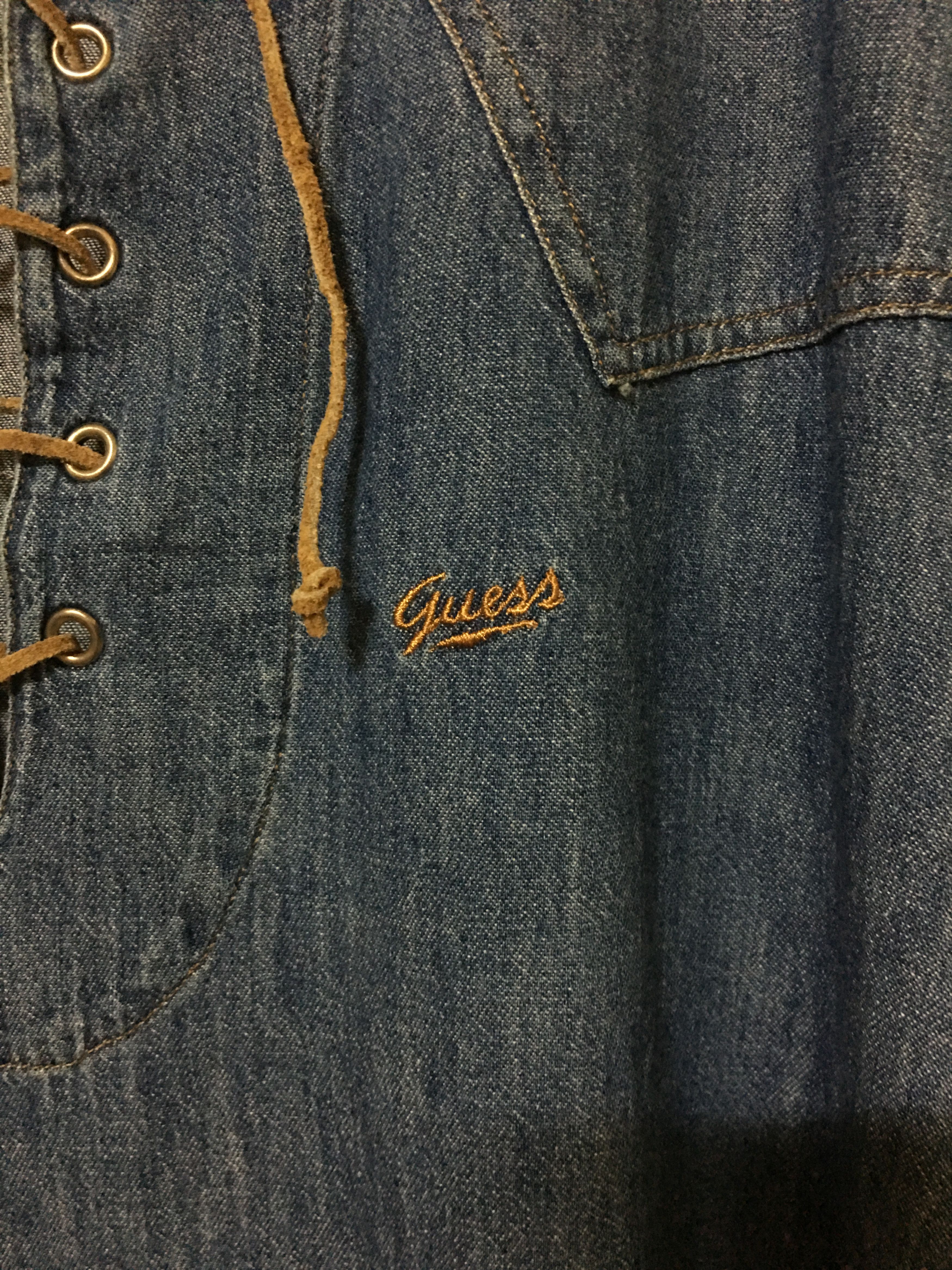 Guess Vintage Guess long sleeve Western Design Size US S / EU 44-46 / 1 - 4 Thumbnail