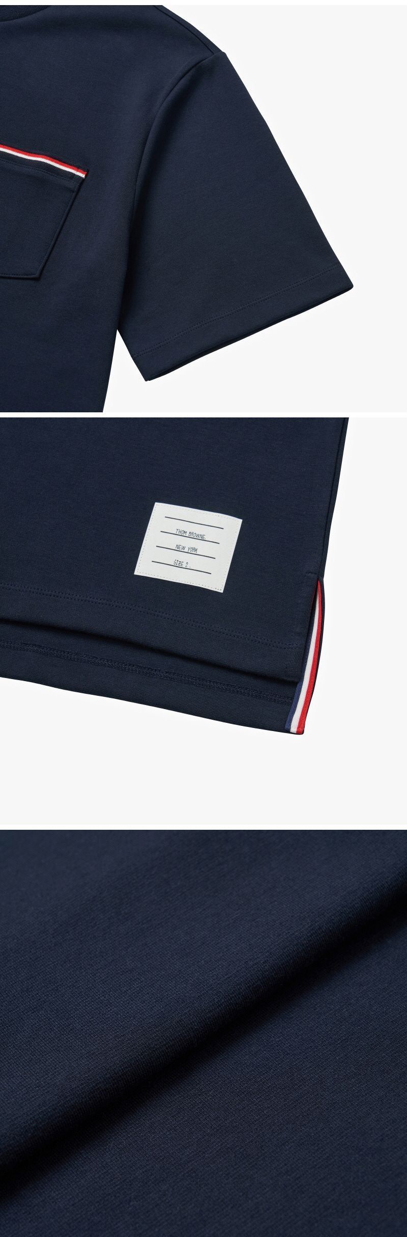 Thom Browne Men's Short Sleeve T-Shirt Size US M / EU 48-50 / 2 - 7 Thumbnail