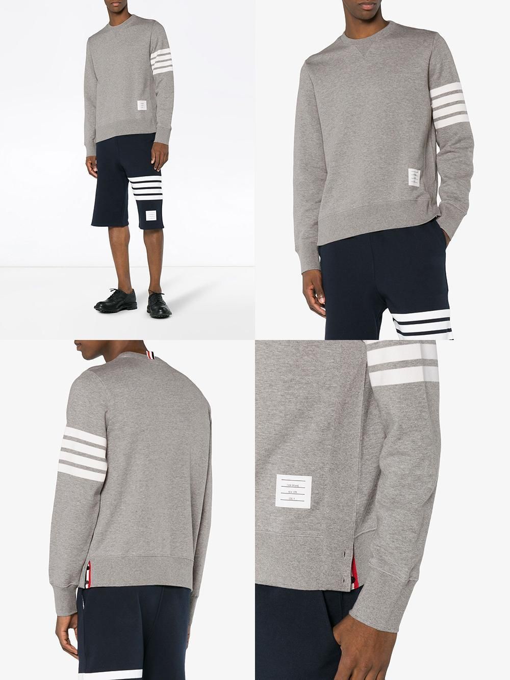 Thom Browne Diagonal Armband Sweatshirt Size US M / EU 48-50 / 2 - 3 Thumbnail
